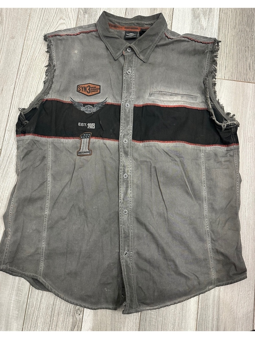 Harley-Davidson Genuine Motorclothes Sleeveless Shirt 2XL